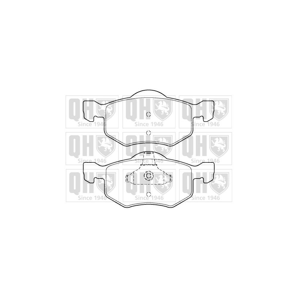 Image for QH BP1408 Brake Pad Set