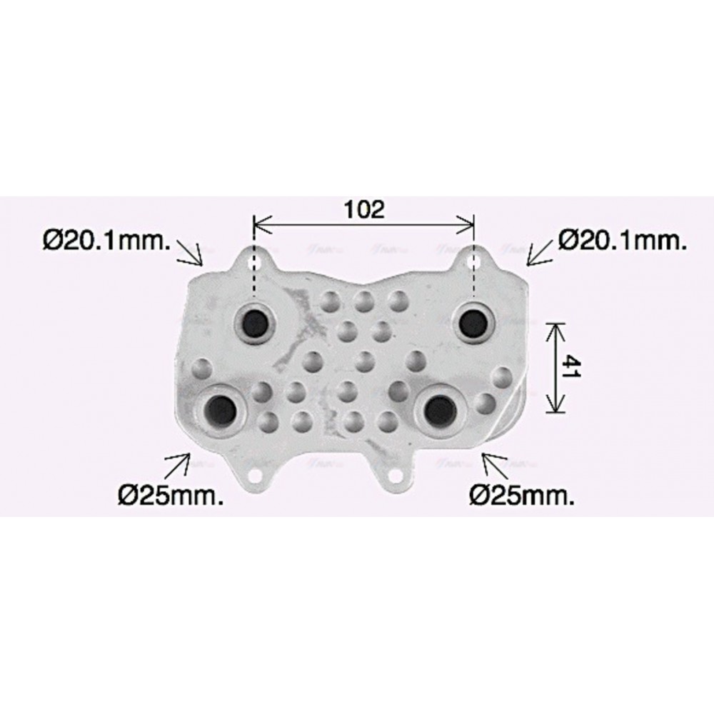 Image for AVA Cooling - Oil Cooler