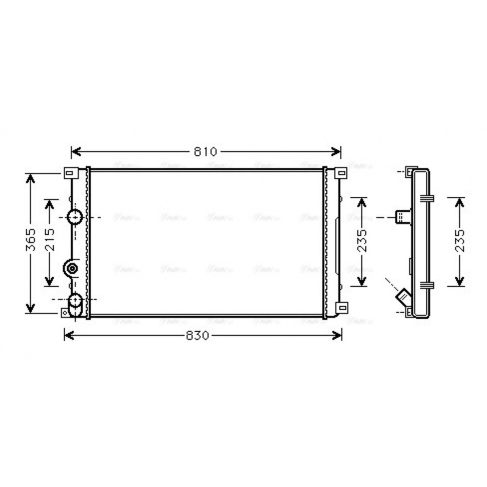 Image for AVA Cooling - Radiator