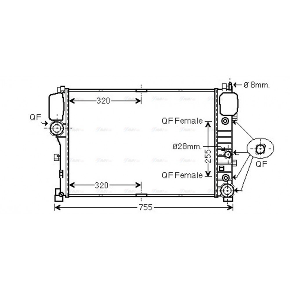 Image for AVA Cooling - Radiator