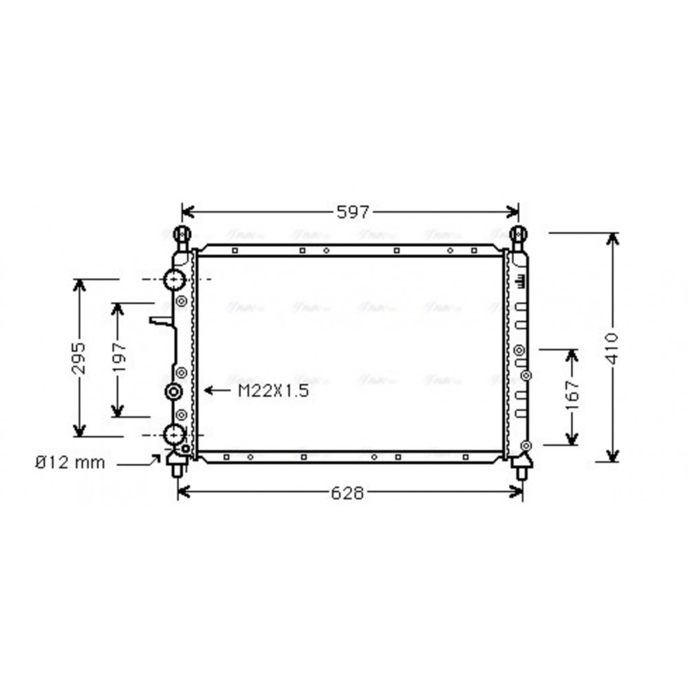 Image for AVA Cooling - Radiator