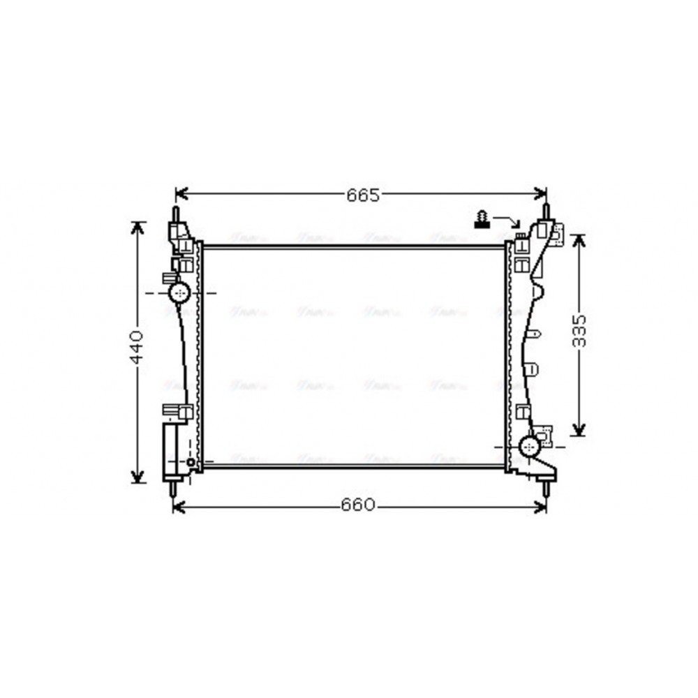 Image for AVA Cooling - Radiator