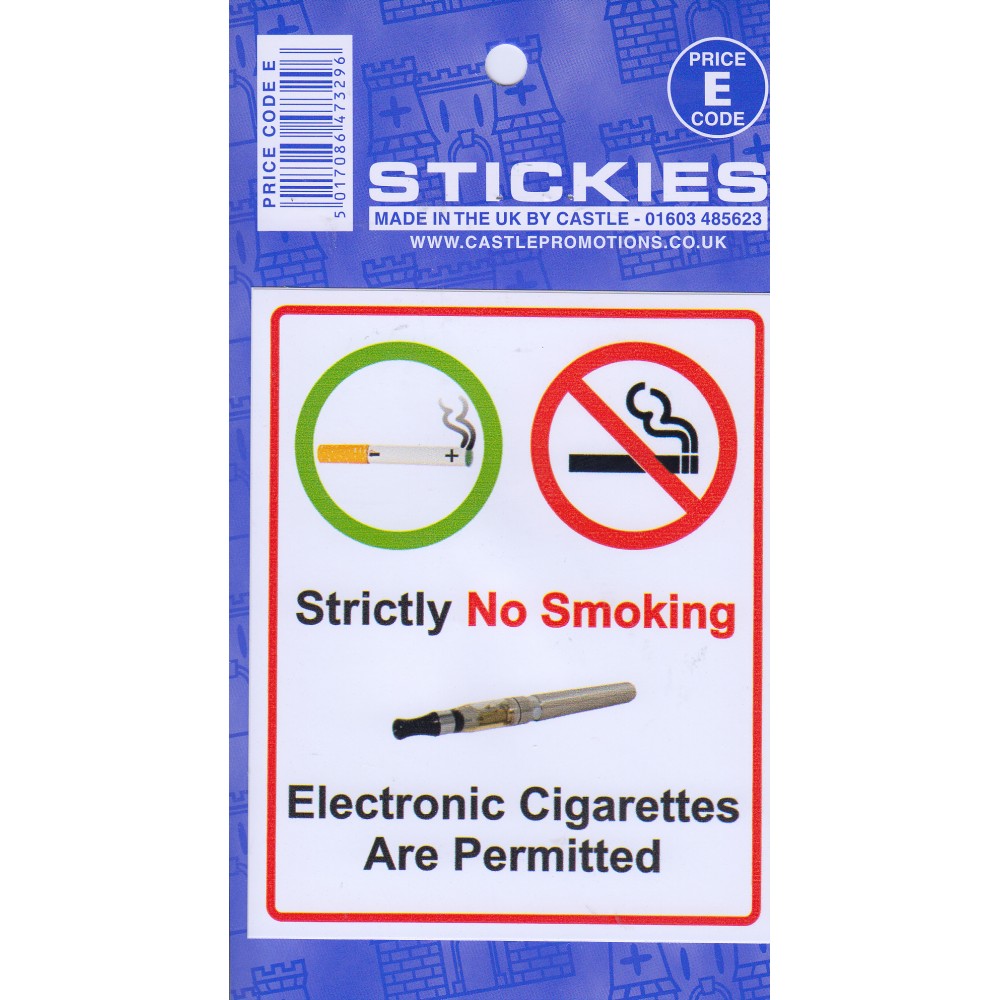 Image for Castle V553 Electronic Cigarettes Permitted
