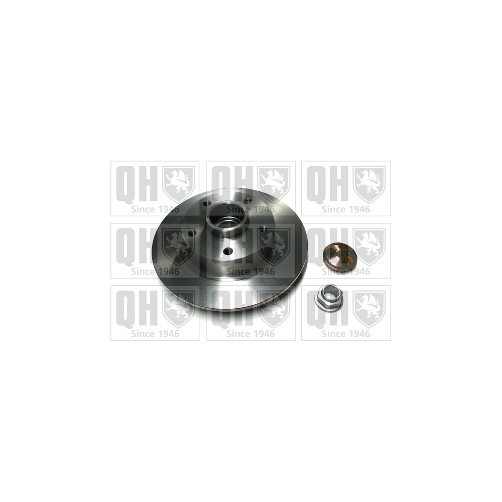 Image for QH BDC5841 Brake Disc and Wheel Bearing