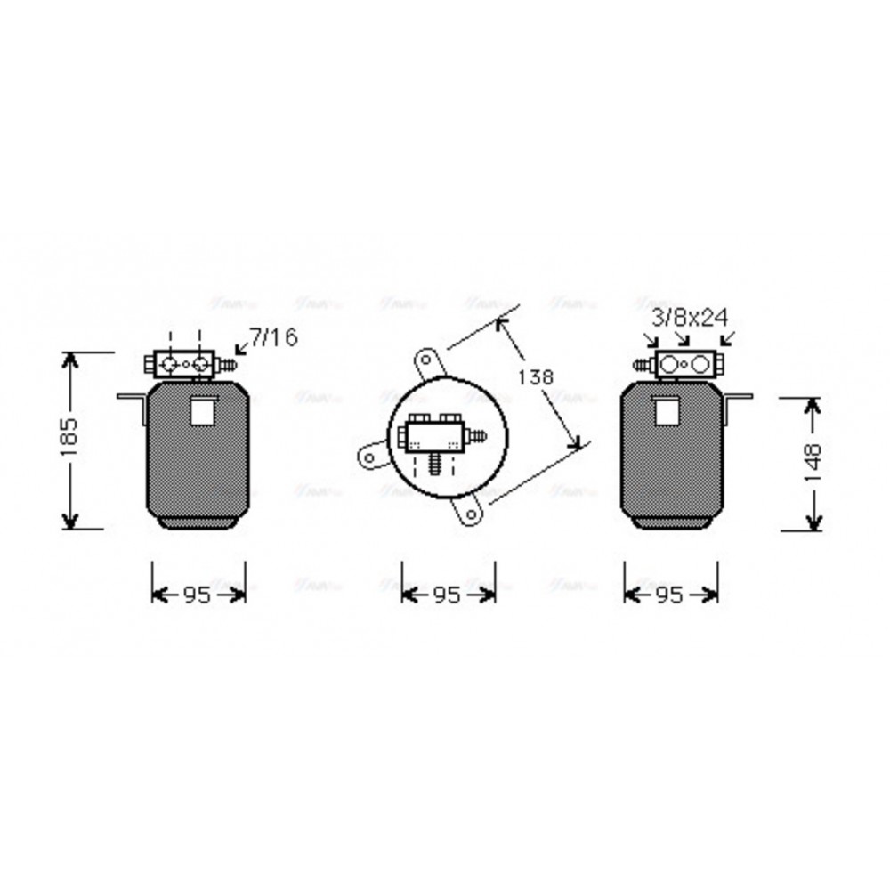 Image for AVA Cooling - Receiver Dryer