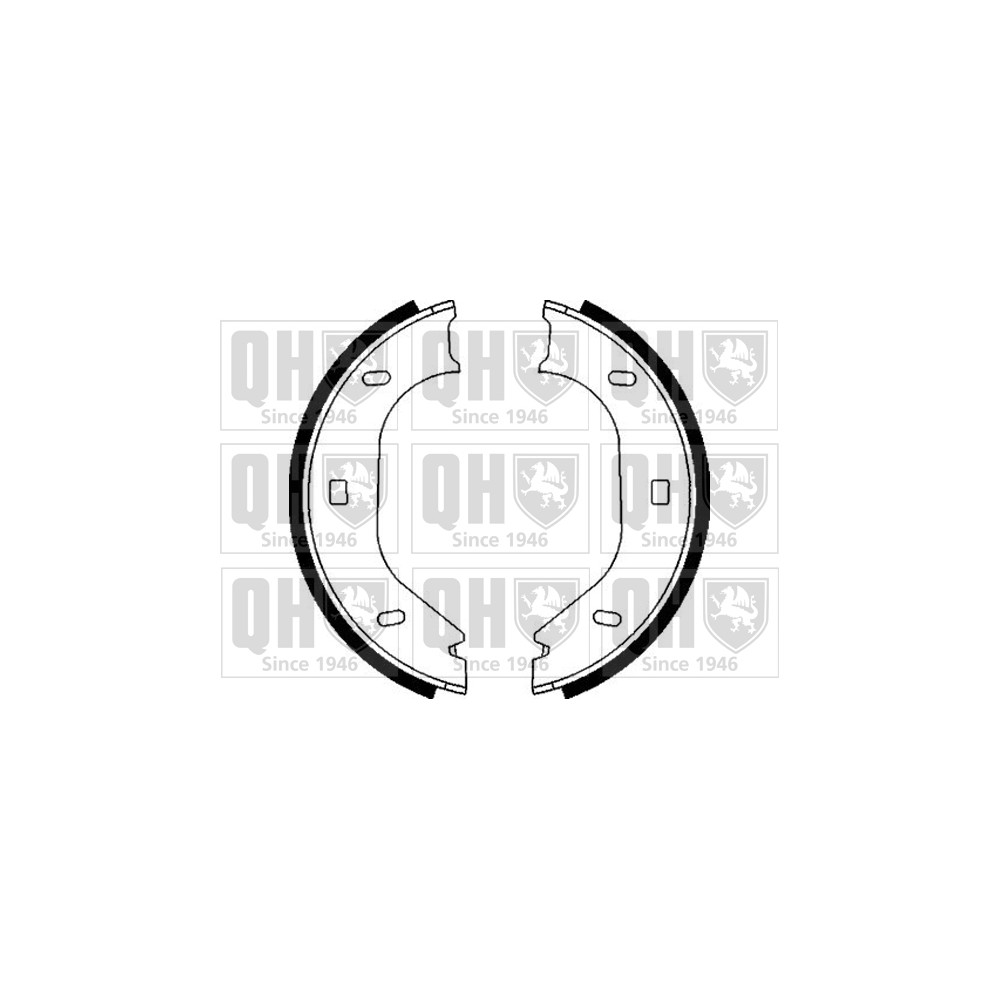 Image for QH BS858 Brake Shoes