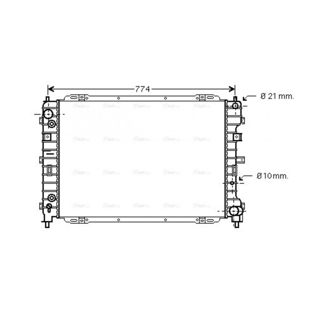 Image for AVA Cooling - Radiator