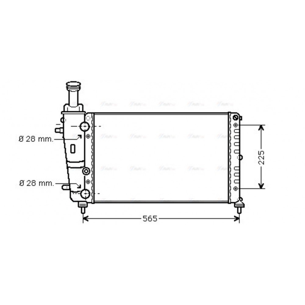 Image for AVA Cooling - Radiator