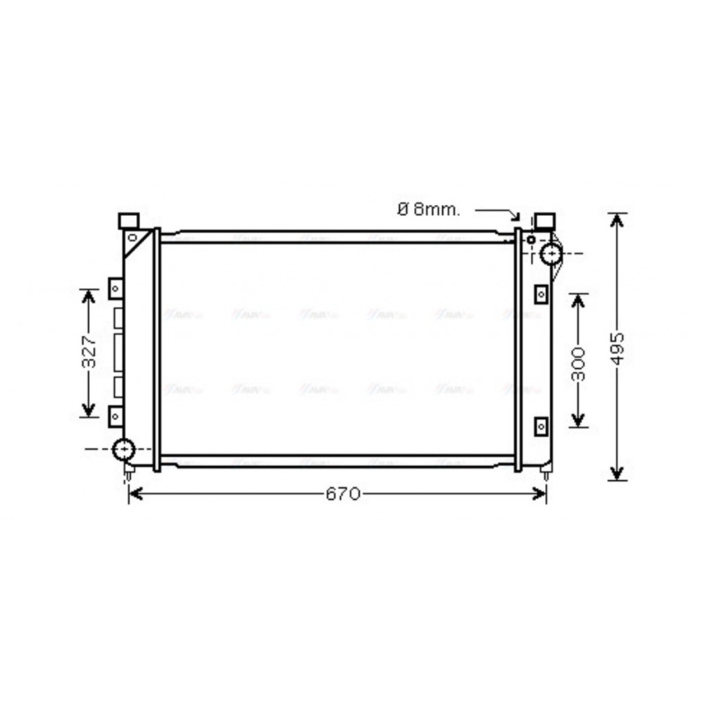 Image for AVA Cooling - Radiator