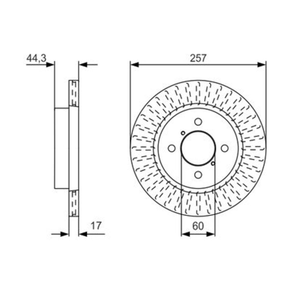 Image for Bosch Brake disc BD2379