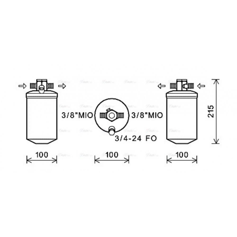 Image for AVA Cooling - Receiver Dryer