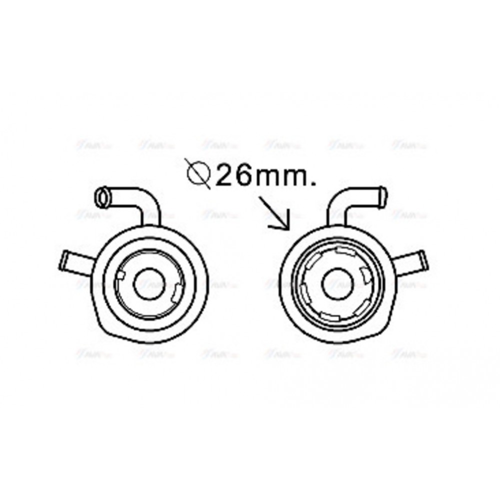 Image for AVA Cooling - Oil Cooler