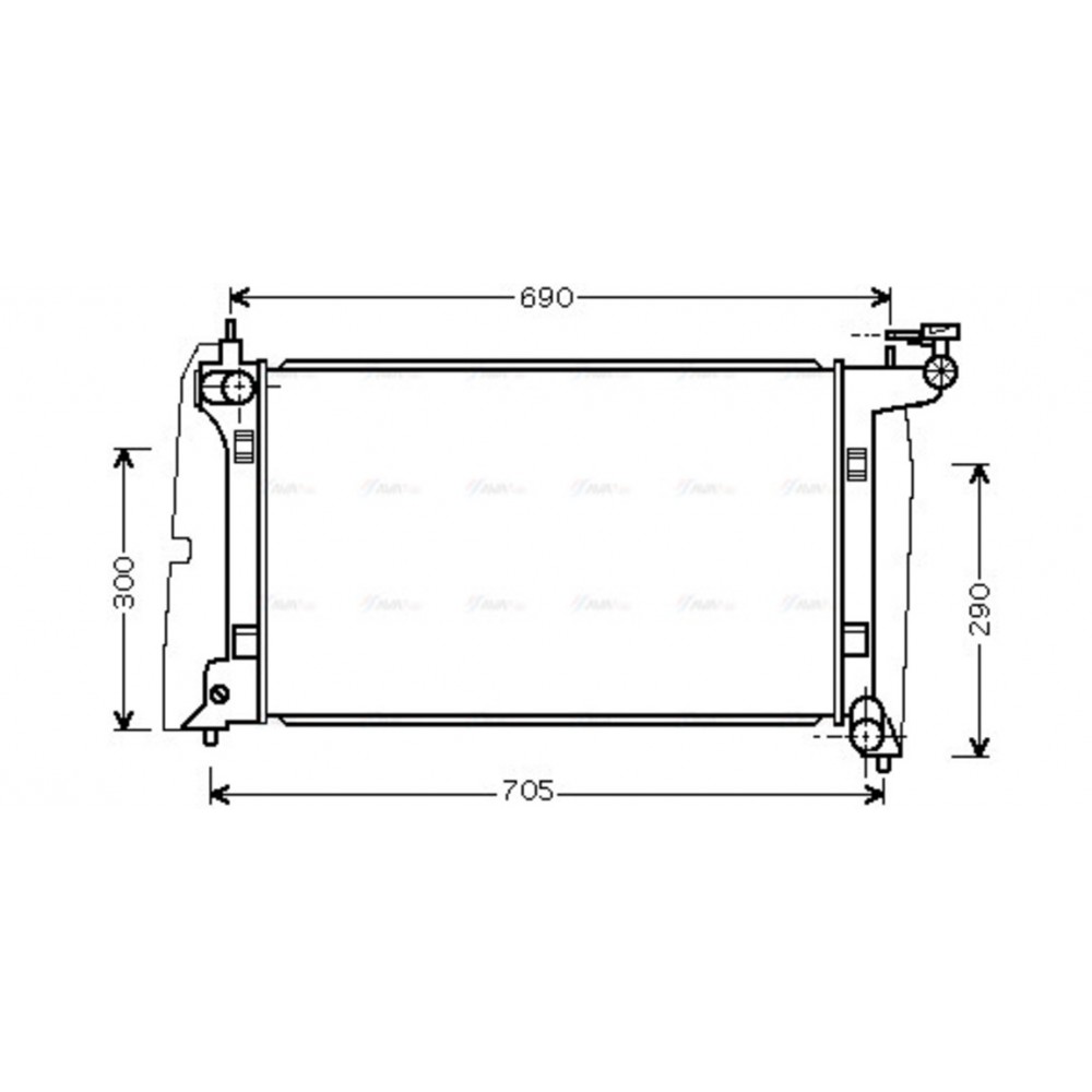 Image for AVA Cooling - Radiator