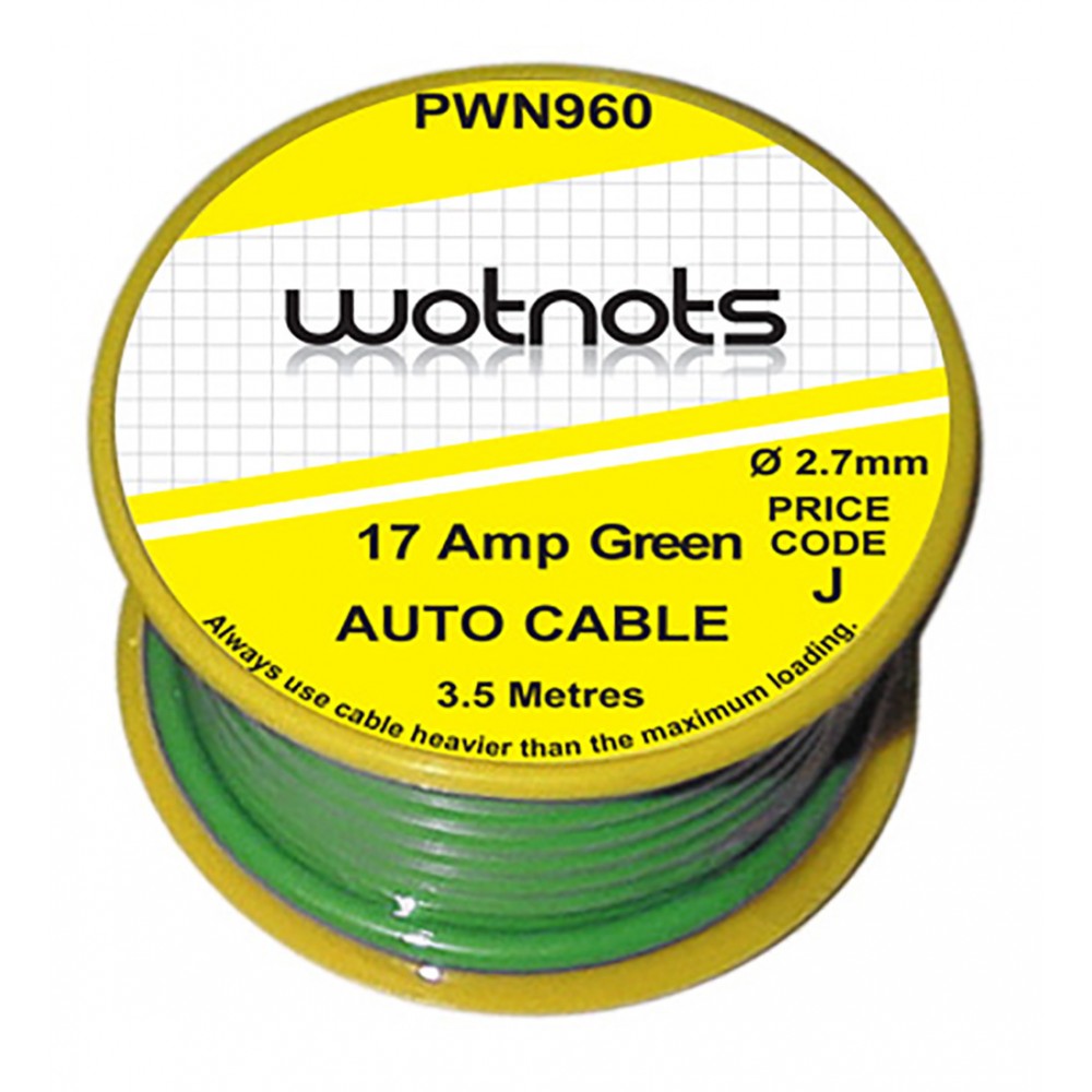 Image for Pearl PWN960 Cable Reel 17 Amp Green - 3.5M