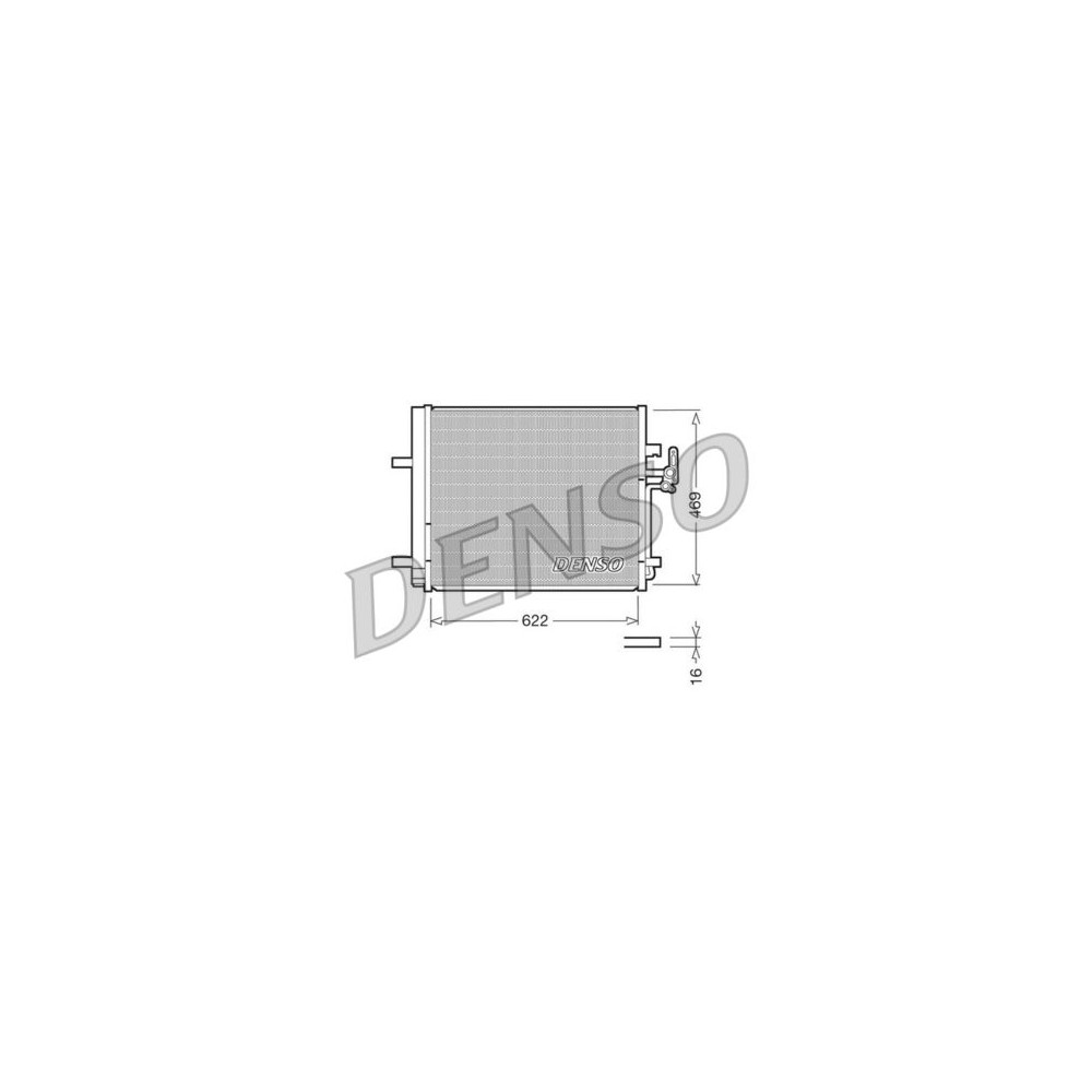 Image for Denso Condenser DCN10016