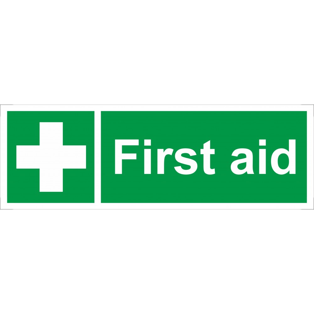 Image for Castle SS017SA First Aid Safety Sign