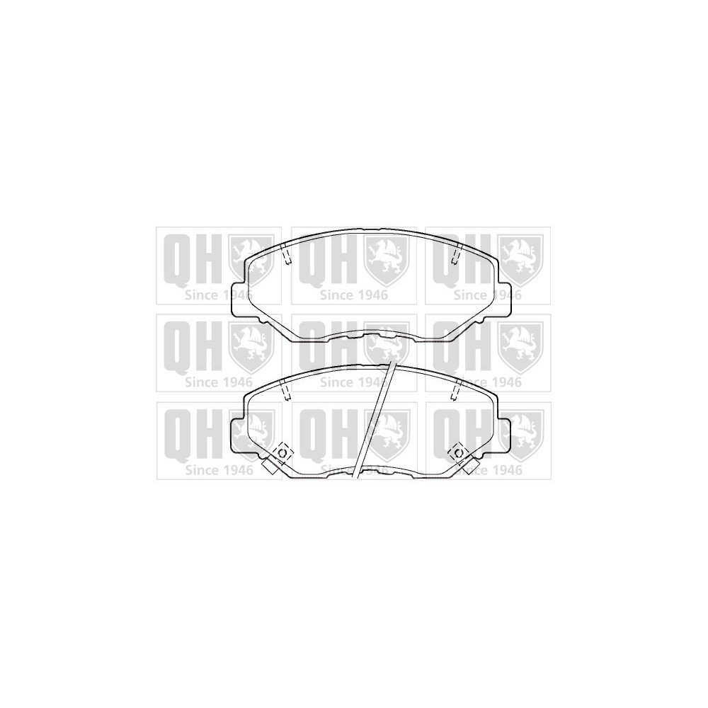 Image for QH BP1376 Brake Pad Set