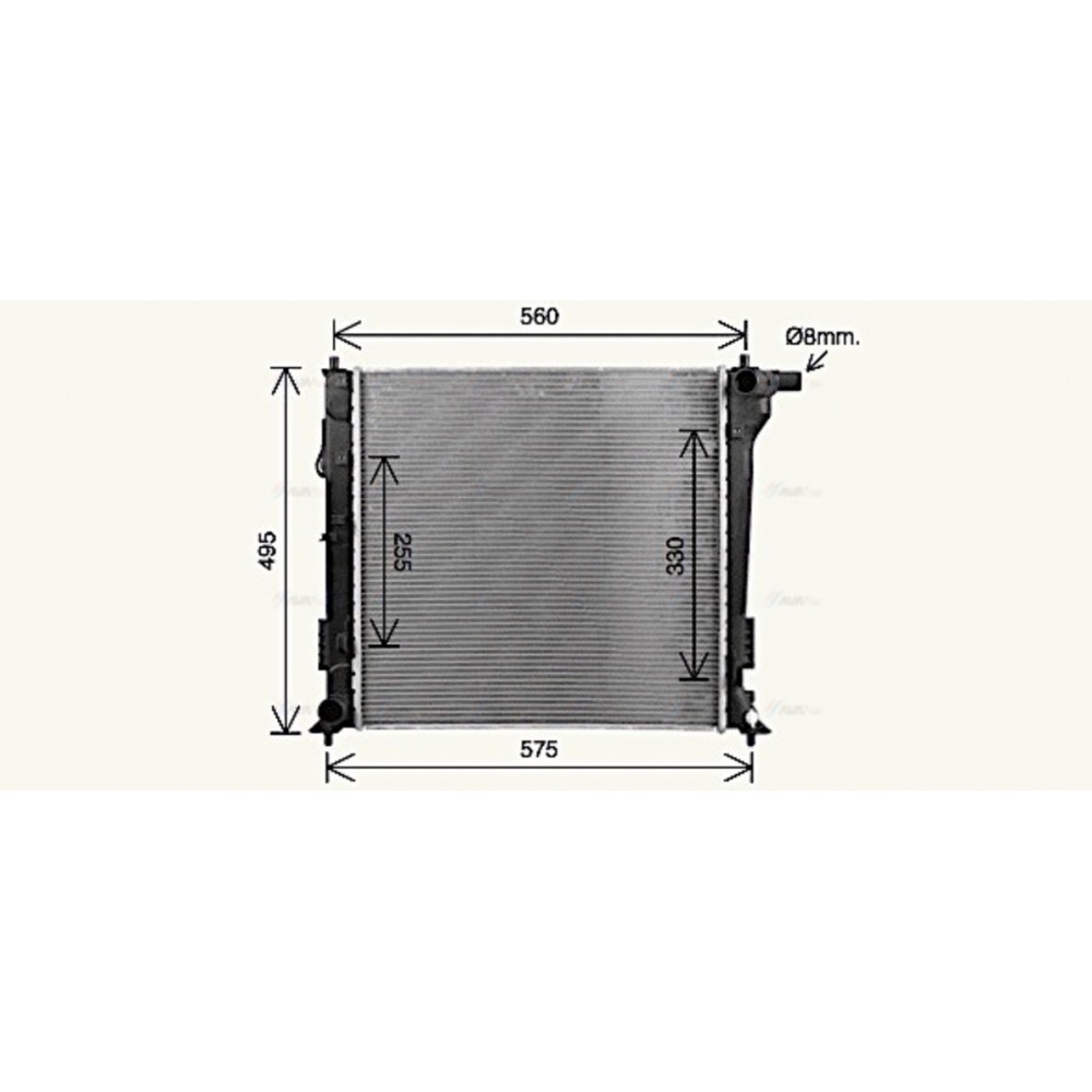 Image for AVA Cooling - Radiator