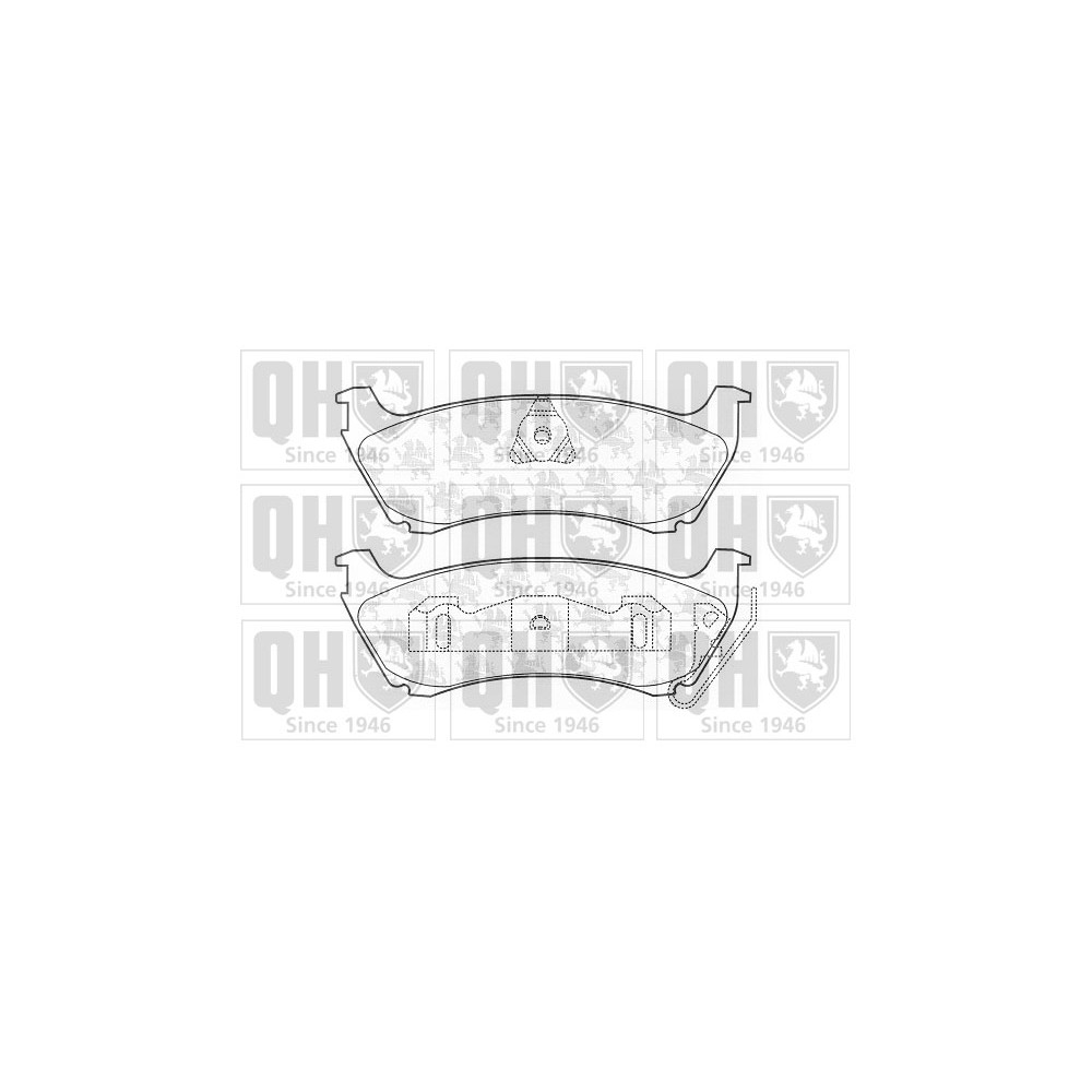 Image for QH BP1135 Brake Pad Set