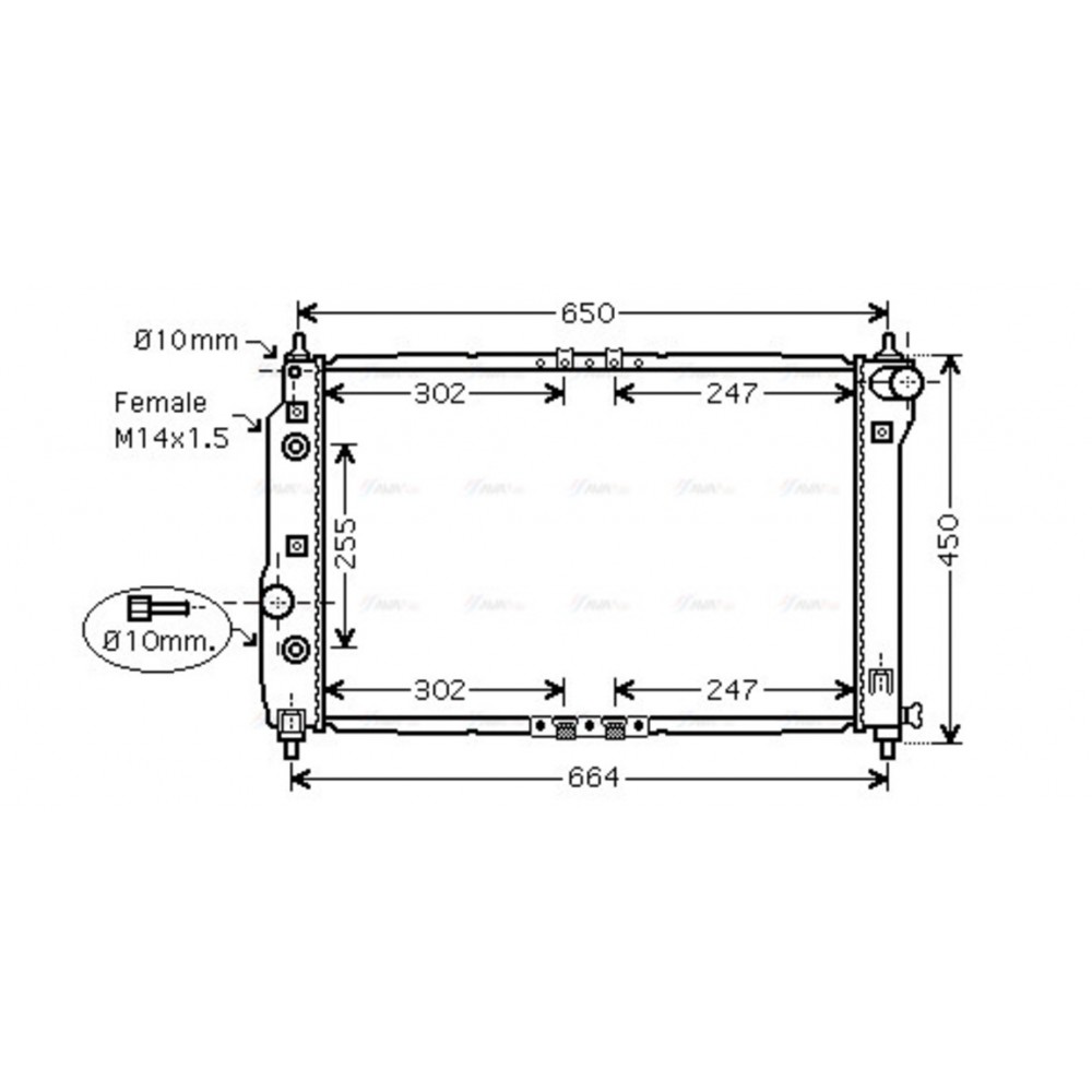 Image for AVA Cooling - Radiator