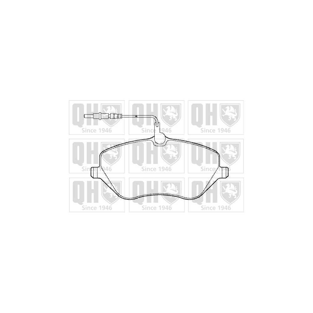 Image for QH BP1438 Brake Pad Set