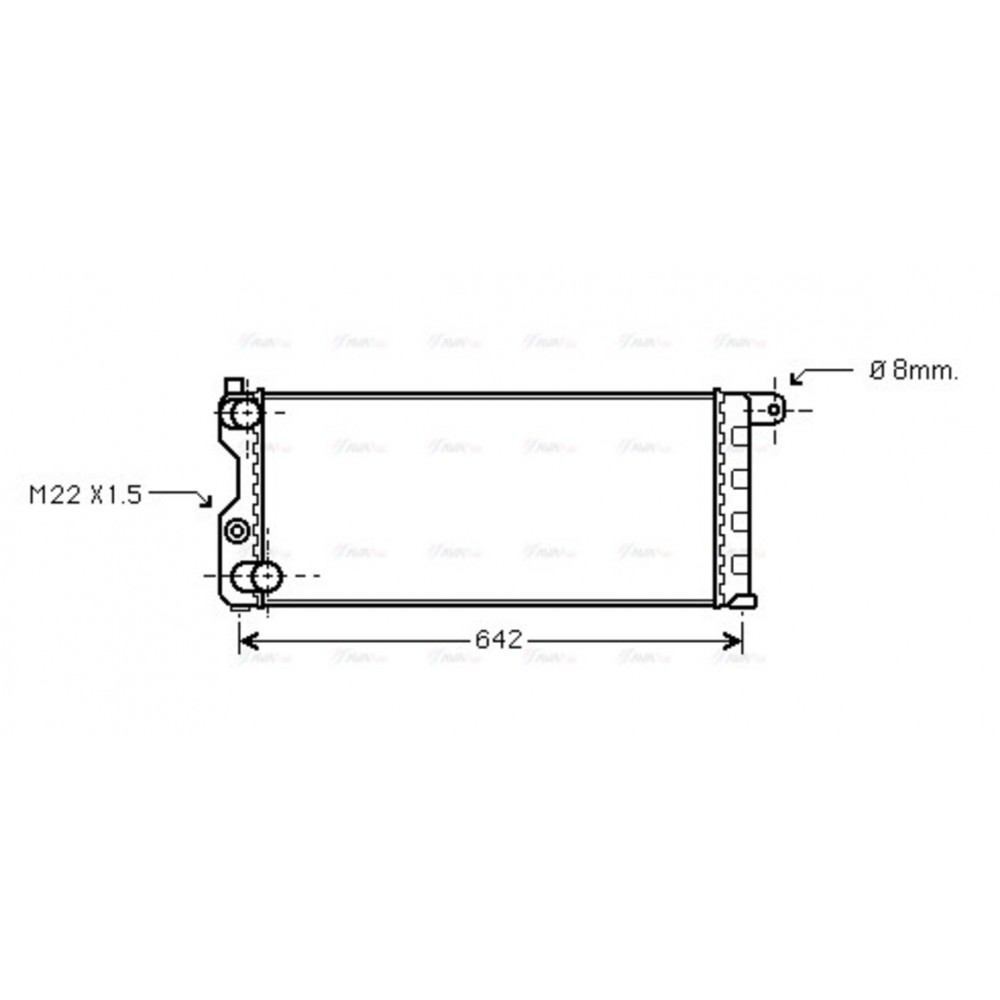 Image for AVA Cooling - Radiator