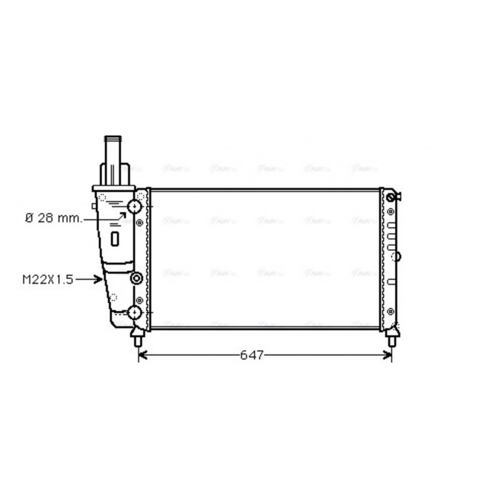 Image for AVA Cooling - Radiator