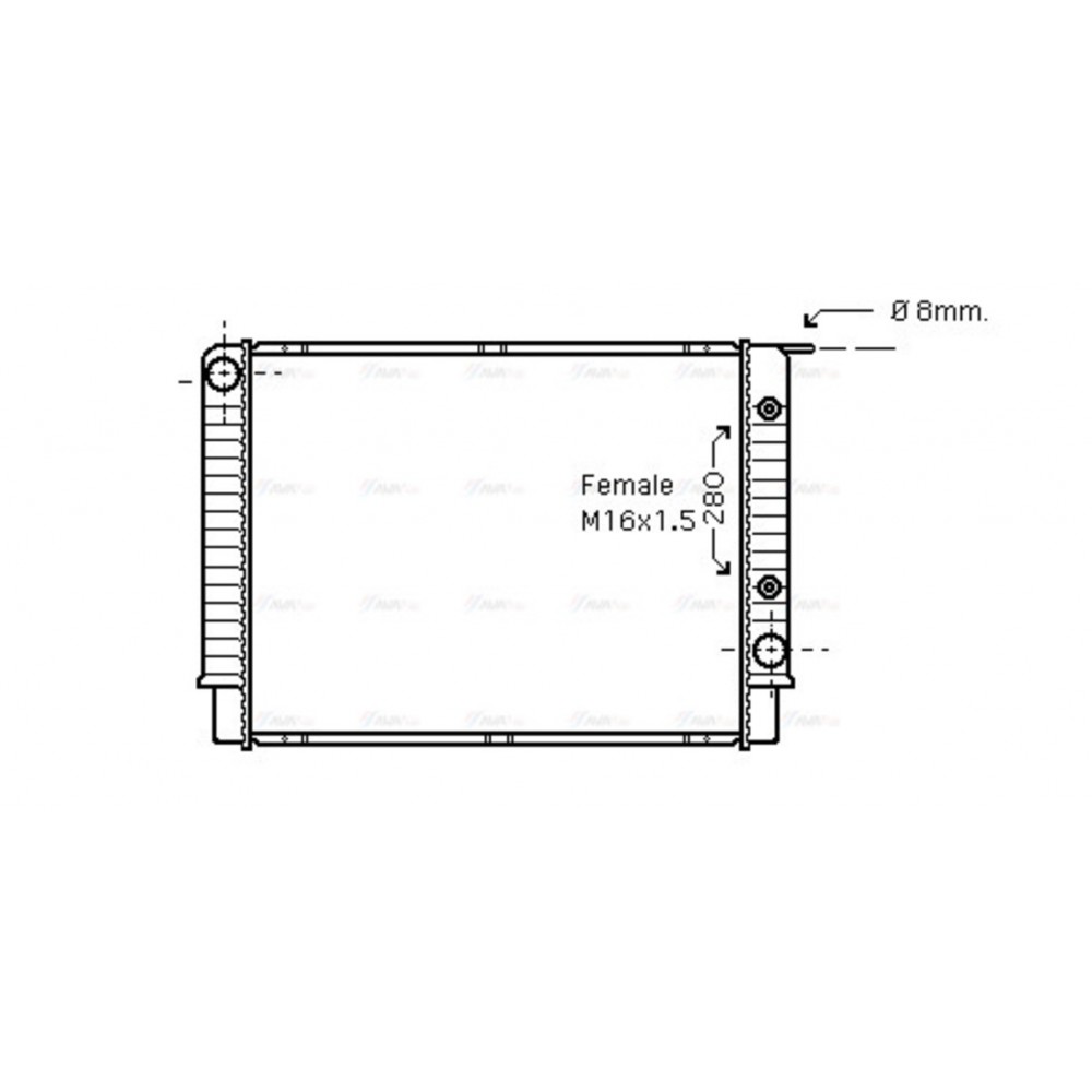 Image for AVA Cooling - Radiator