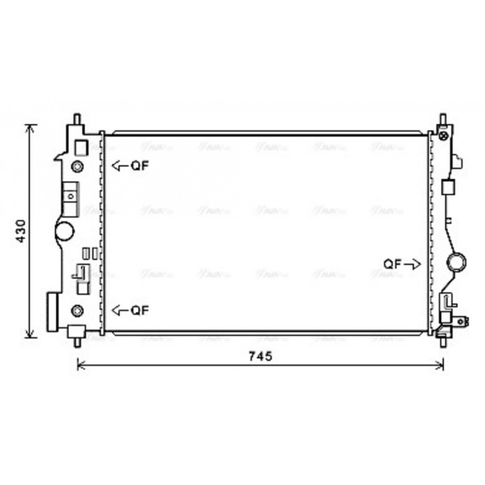 Image for AVA Cooling - Radiator