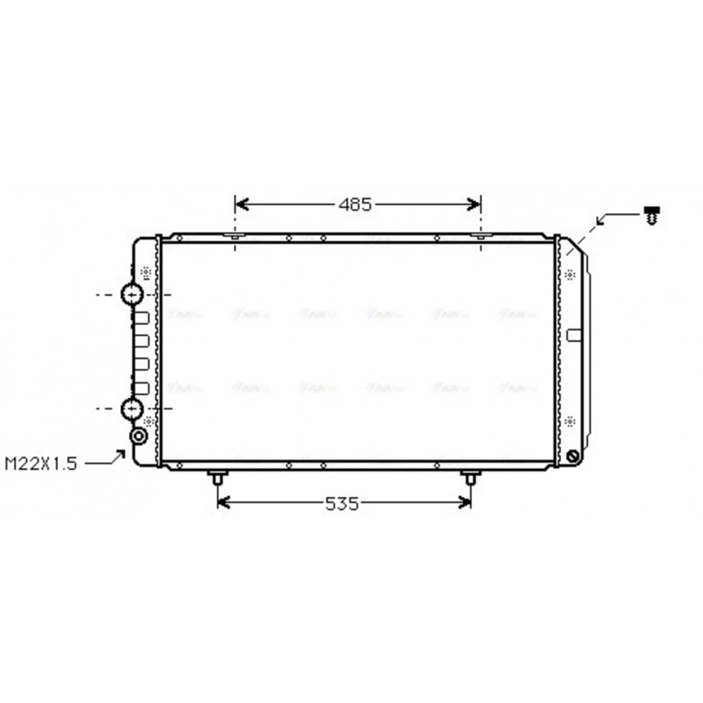 Image for AVA Cooling - Radiator