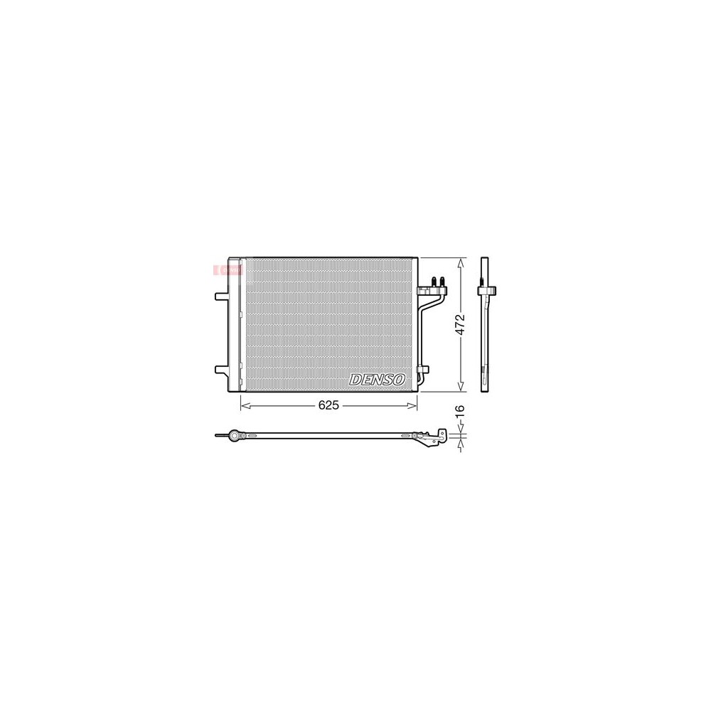 Image for Denso Condenser DCN10047