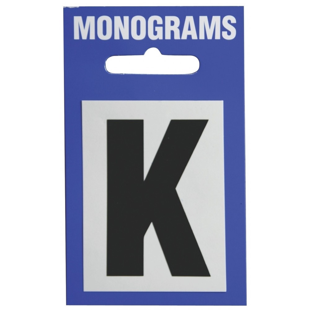 Image for Castle 50BK K Monograms Blk 50mm