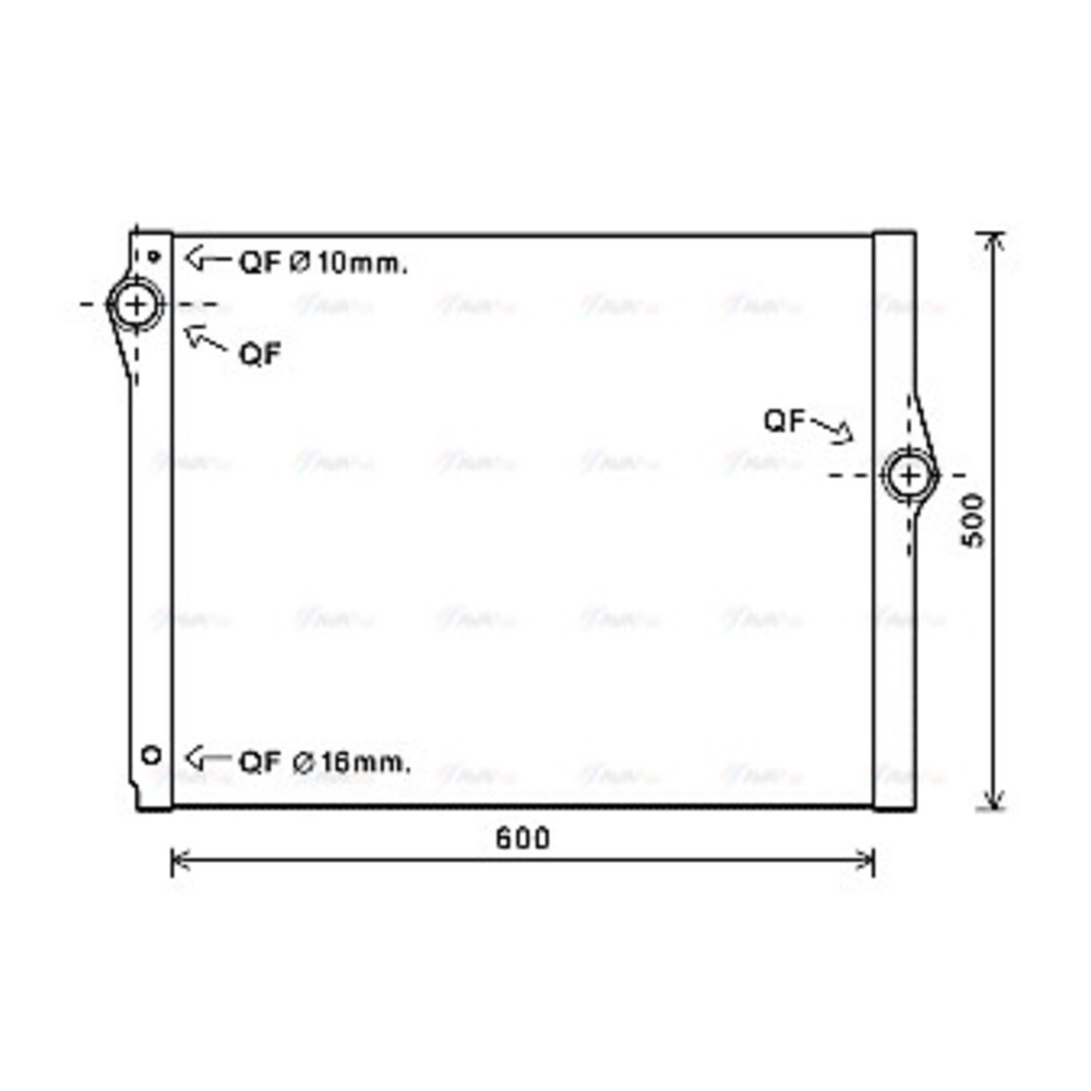 Image for AVA Cooling - Radiator