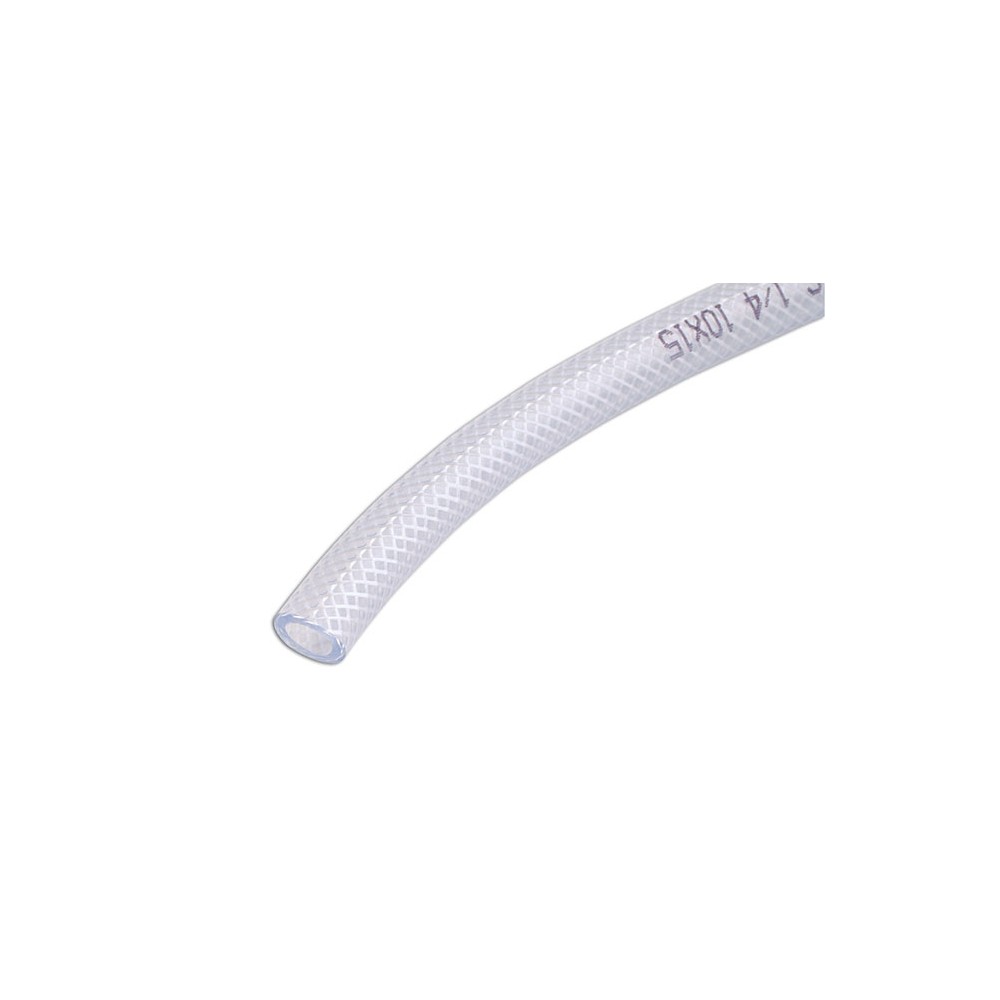 Image for Connect 30886 Clear PVC Braided Tubing 10mm ID 30metres