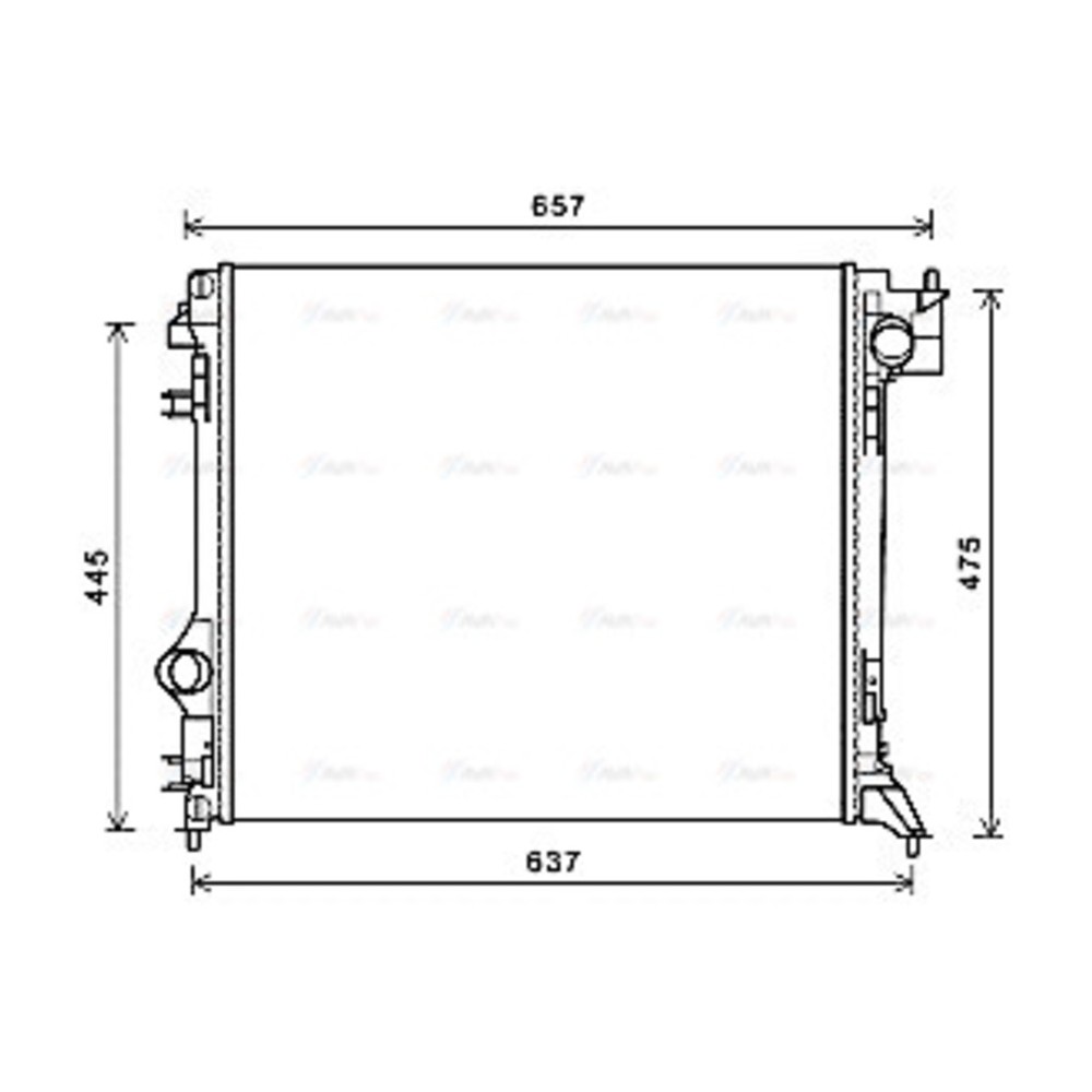 Image for AVA Cooling - Radiator