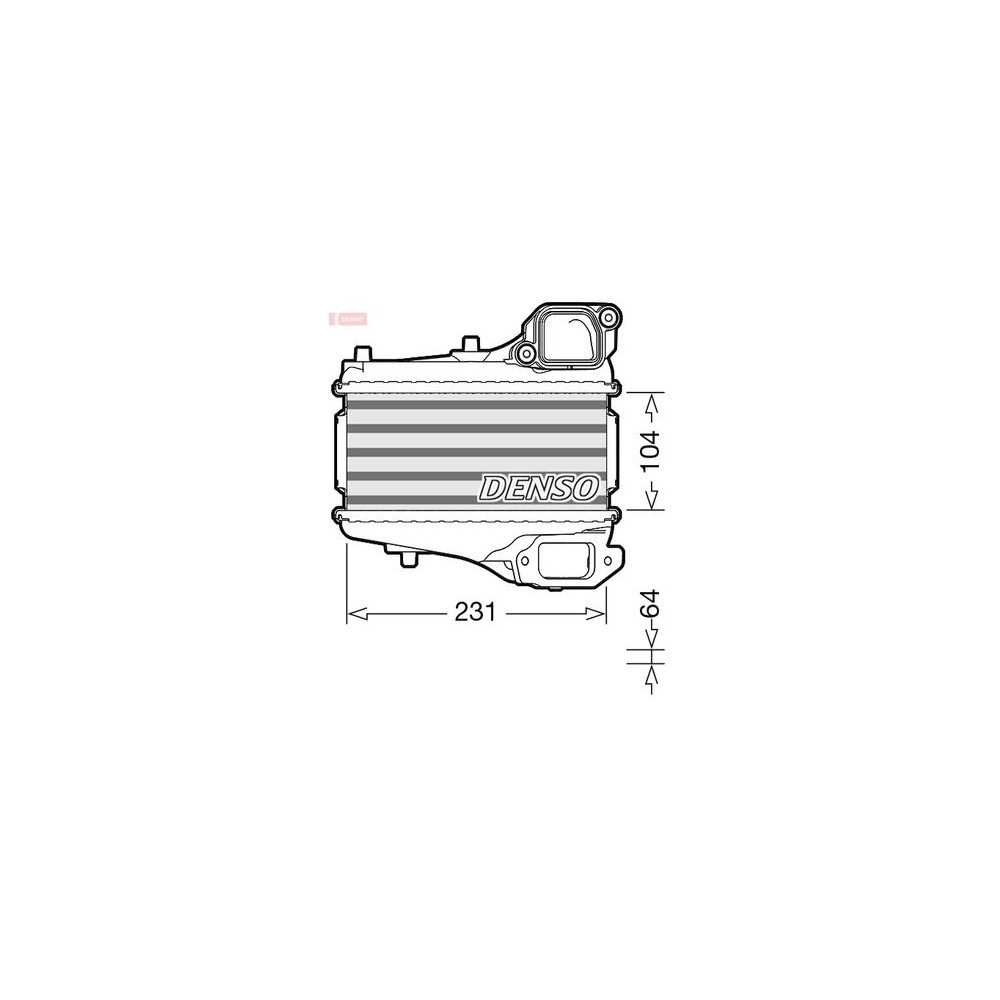 Image for Denso Intercooler DIT40001