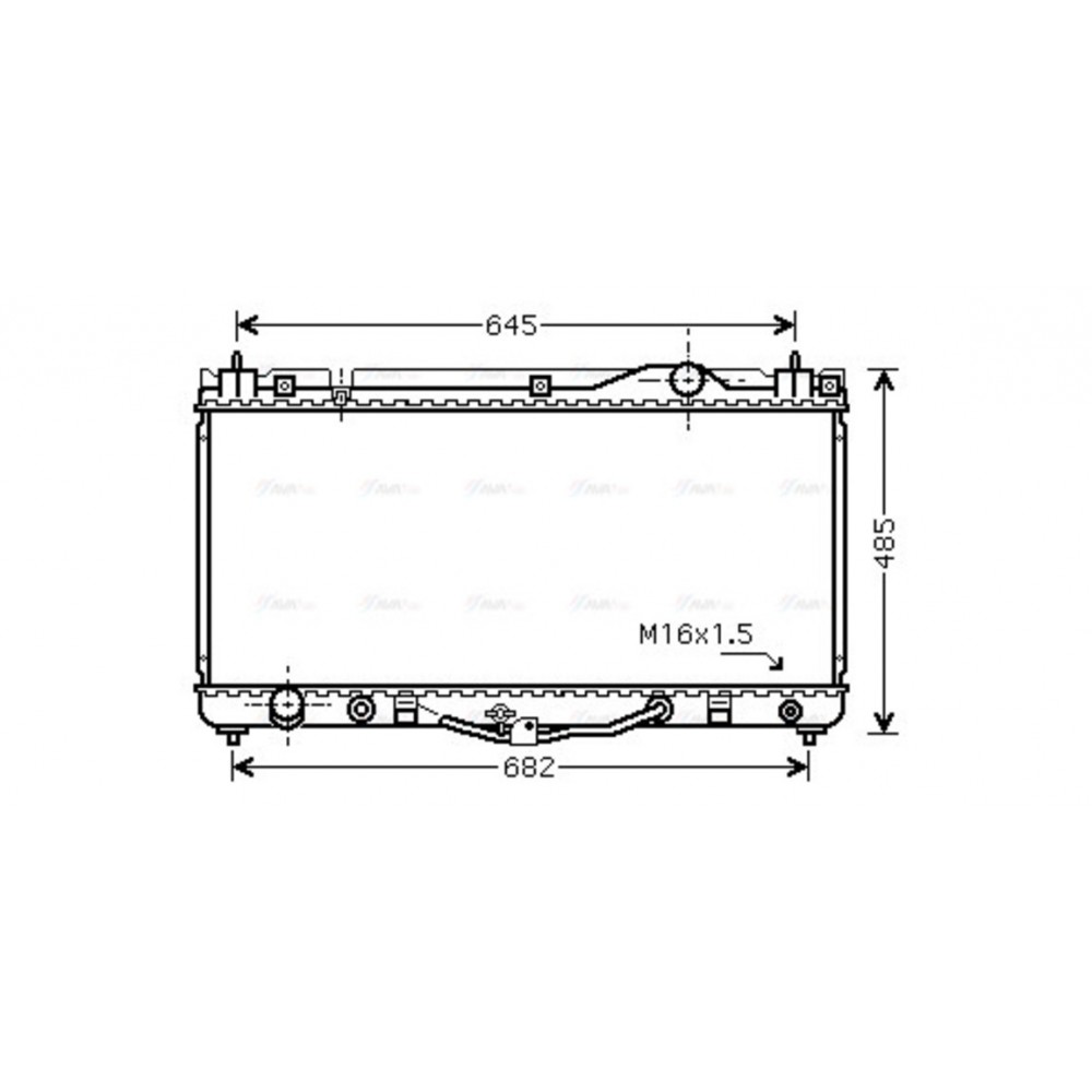 Image for AVA Cooling - Radiator