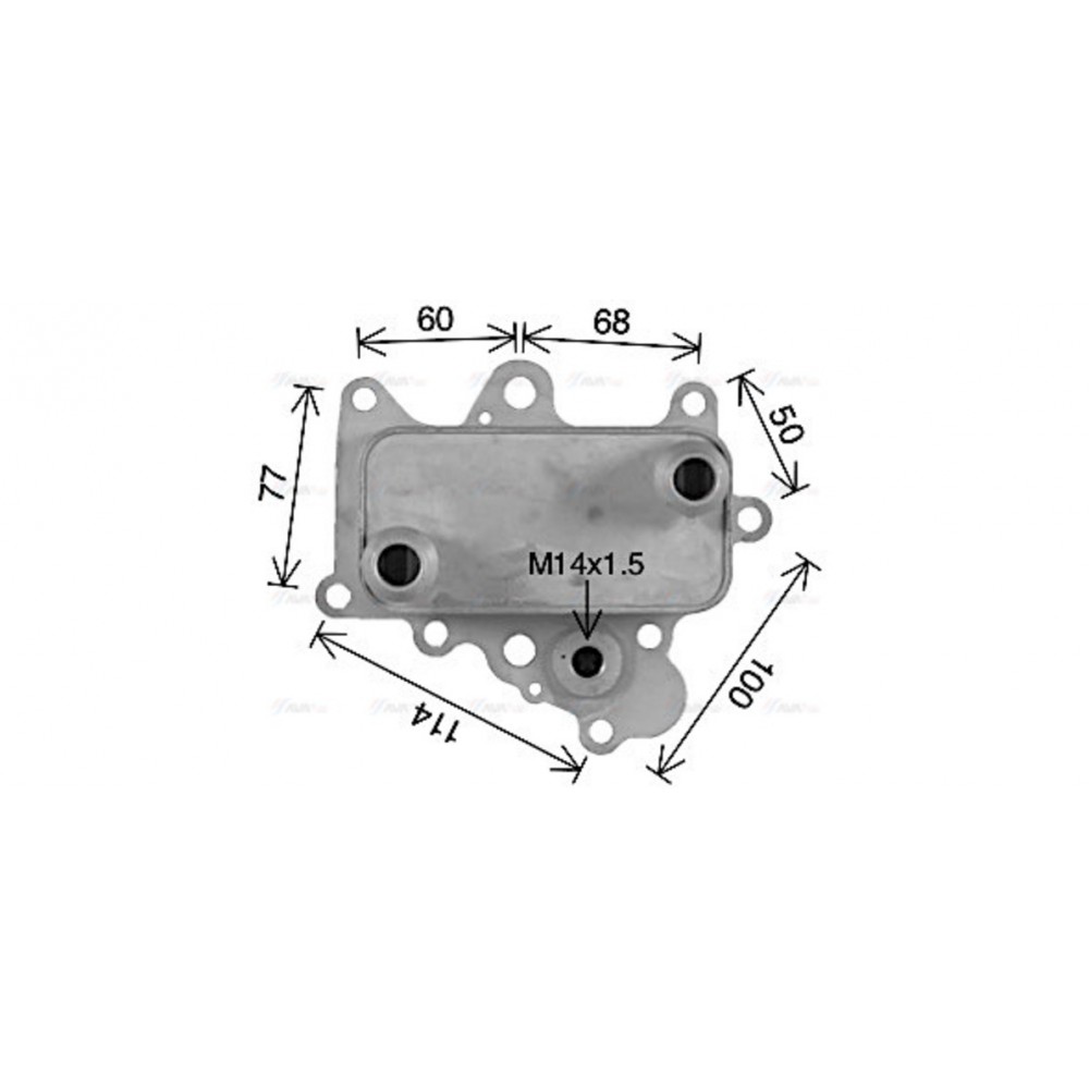 Image for AVA Cooling - Oil Cooler