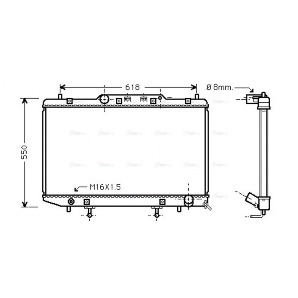 Image for AVA Cooling - Radiator