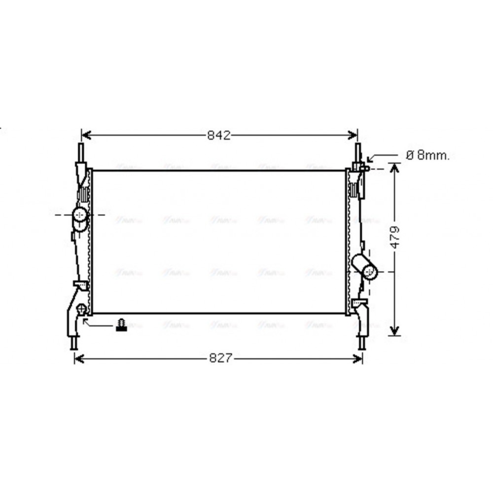 Image for AVA Cooling - Radiator