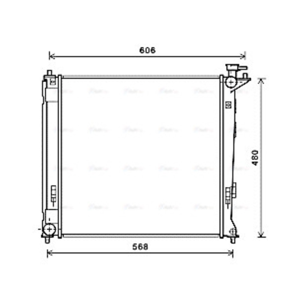 Image for AVA Cooling - Radiator