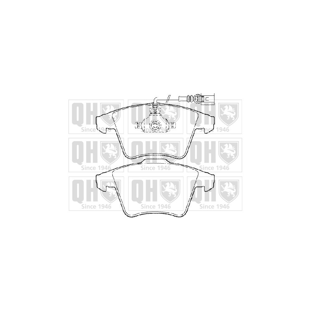 Image for QH BP1455 Brake Pad Set