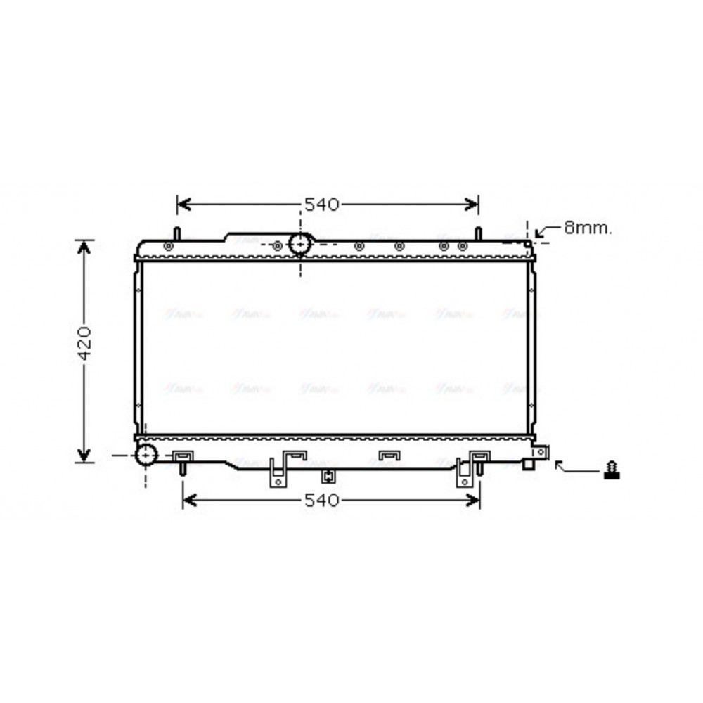 Image for AVA Cooling - Radiator