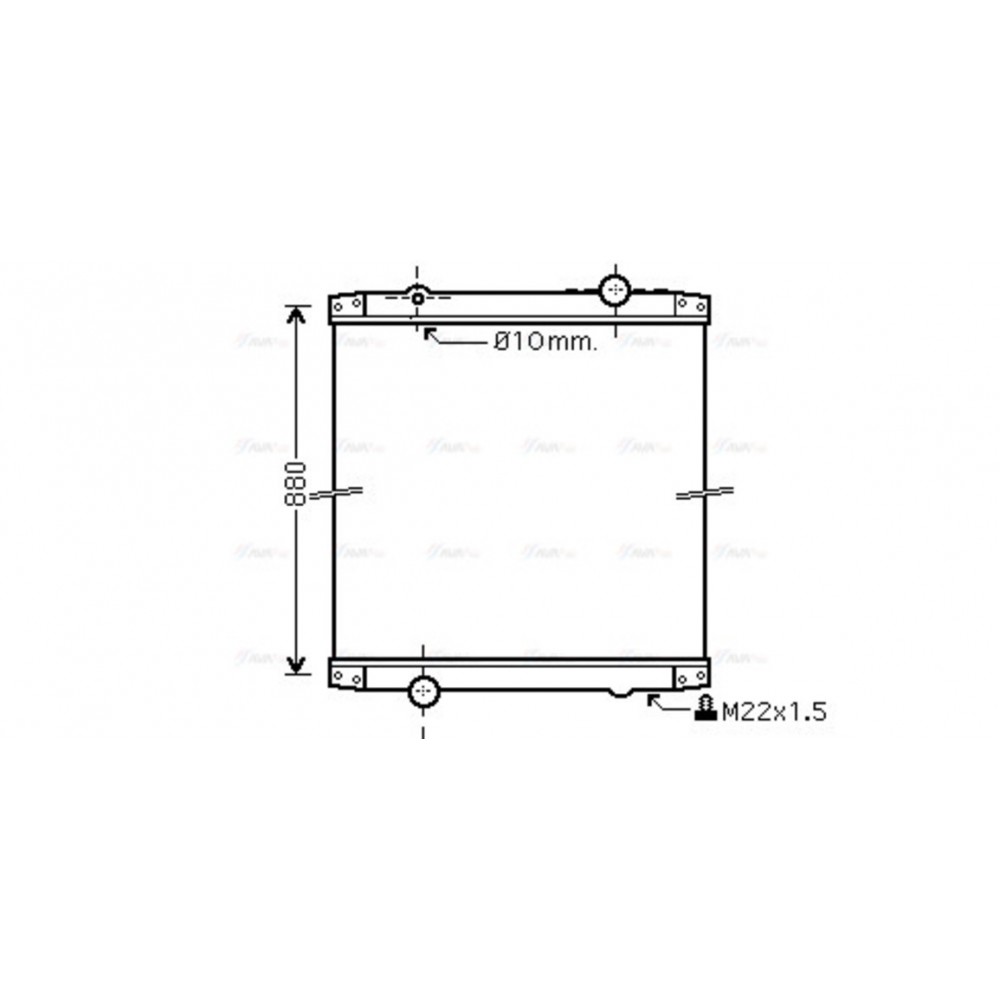 Image for AVA Cooling - Radiator