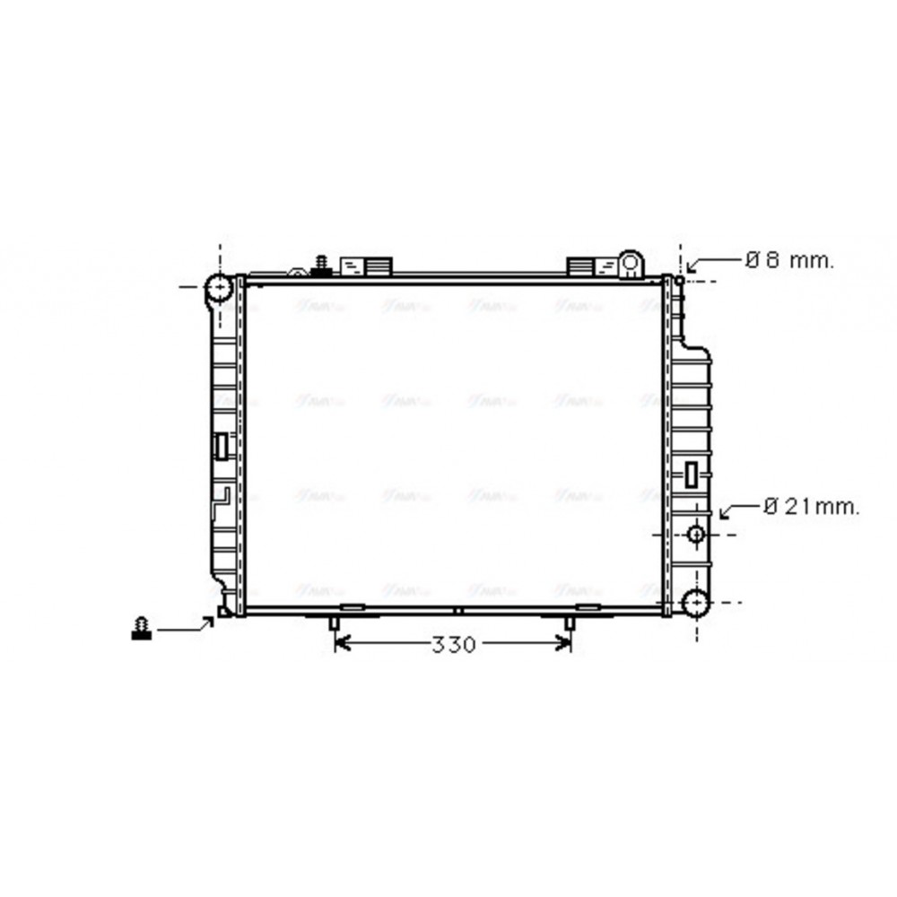 Image for AVA Cooling - Radiator