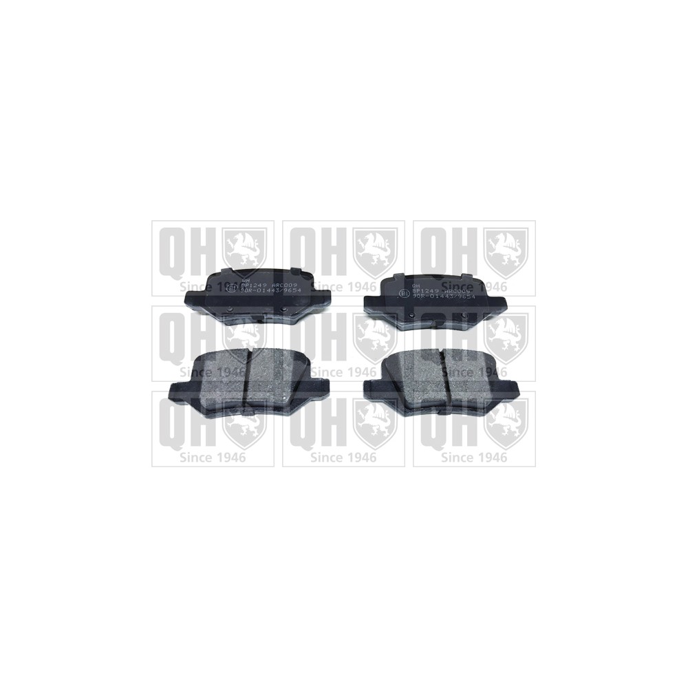 Image for QH BP1249 Brake Pad Set