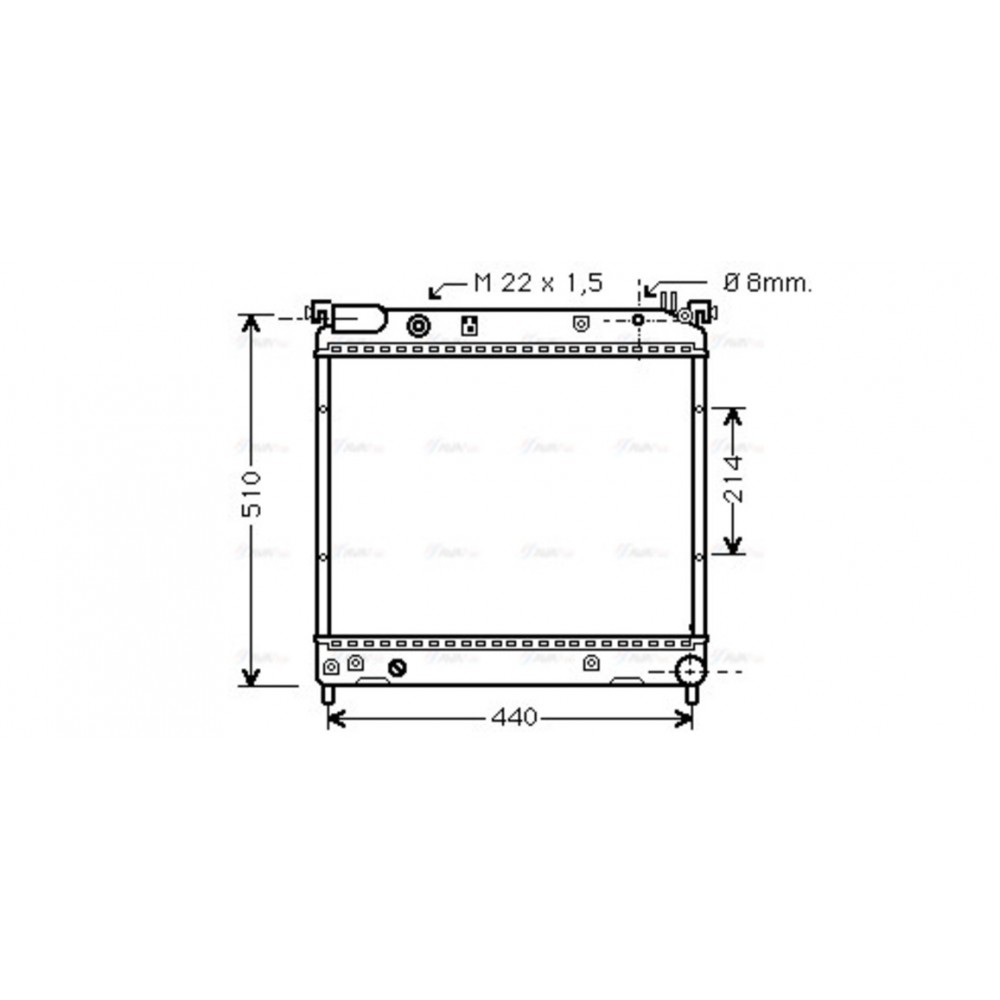 Image for AVA Cooling - Radiator