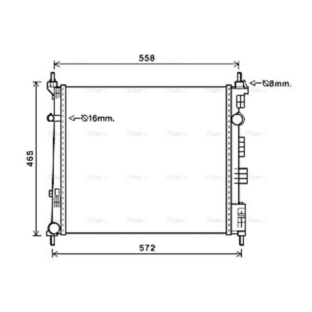 Image for AVA Cooling - Radiator