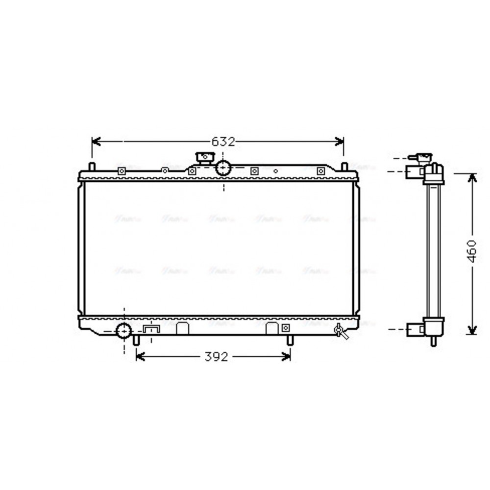 Image for AVA Cooling - Radiator