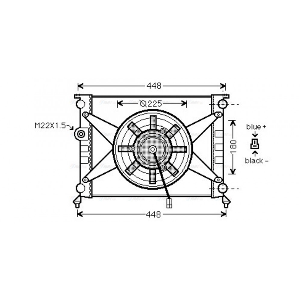 Image for AVA Cooling - Radiator